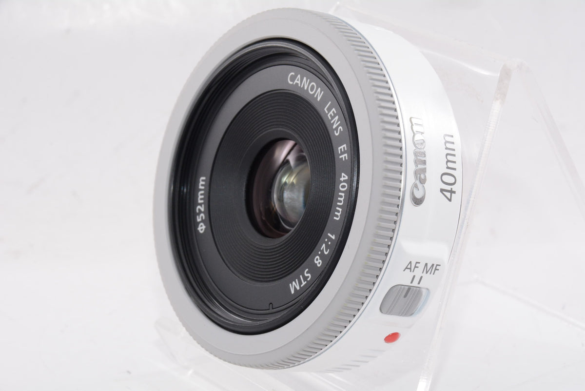 【外観特上級】Canon EF 40 mm F2.8 STM ホワイト
