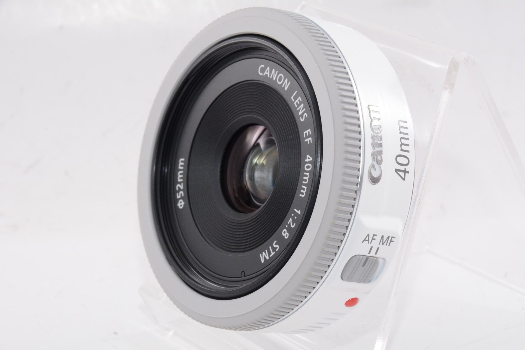 【外観特上級】Canon EF 40 mm F2.8 STM ホワイト