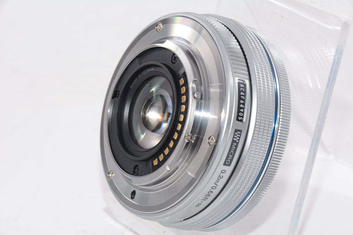 【外観特上級】OLYMPUS M.ZUIKO DIGITAL ED 14-42mm F3.5-5.6 EZ SLV