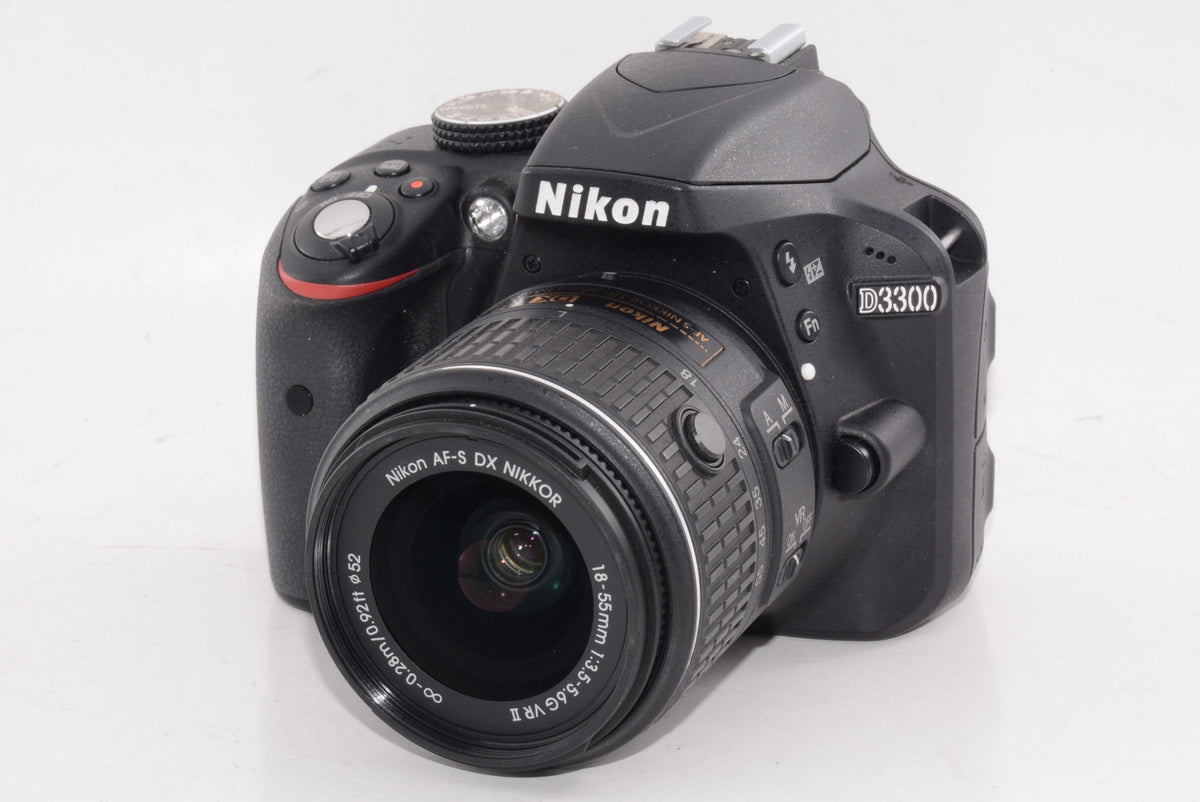 【外観並級】Nikon D3300 18-55 VR II ブラック