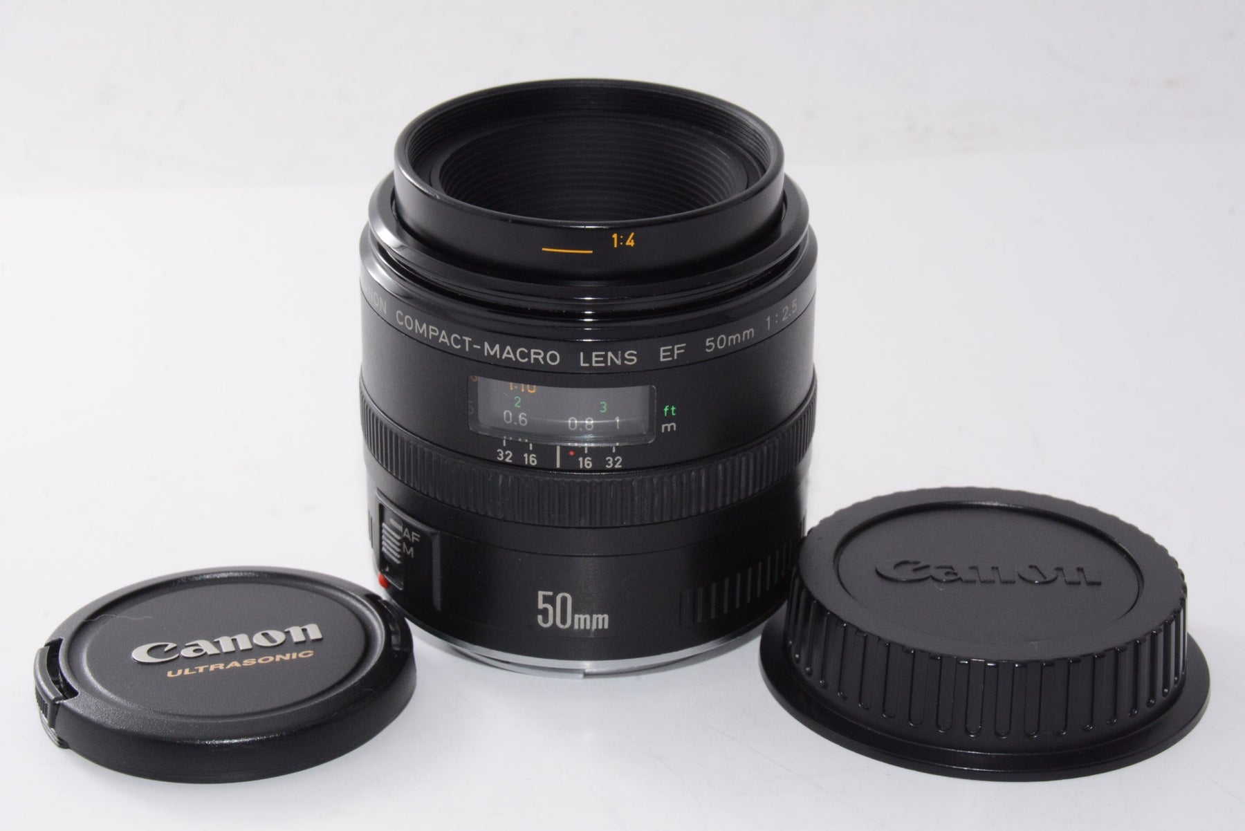 【外観並級】Canon 単焦点マクロレンズ EF50mm F2.5 コンパクトマクロ フルサイズ対応