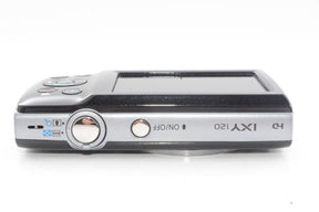 【外観特上級】Canon デジタルカメラ IXY 120 光学8倍ズーム ブラック IXY120(BK)