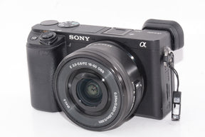 【外観並級】ソニー ミラーレス一眼 α6400 パワーズームレンズキット E PZ 16-50mm F3.5-5.6 OSS ブラック ILCE-6400L B