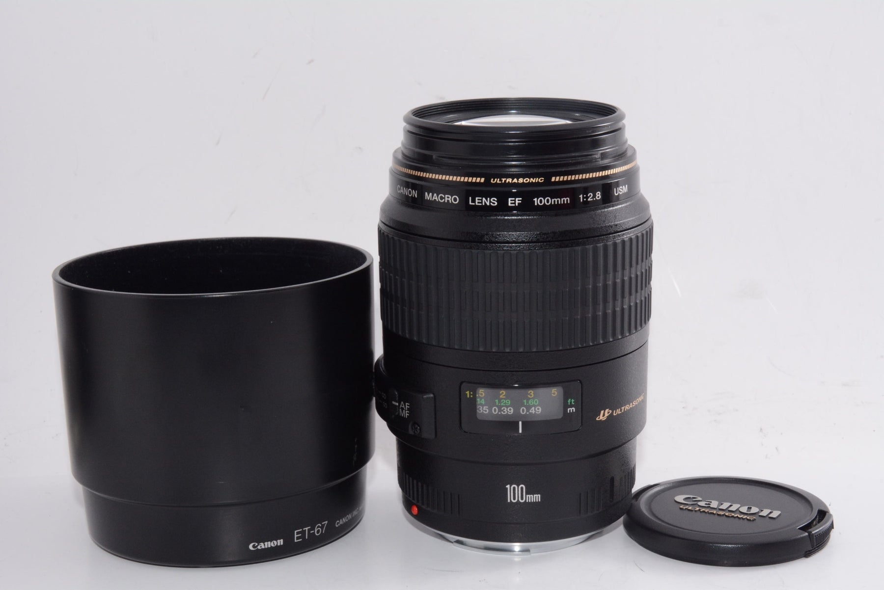 【外観並級】Canon 単焦点マクロレンズ EF100mm F2.8 マクロ USM フルサイズ対応
