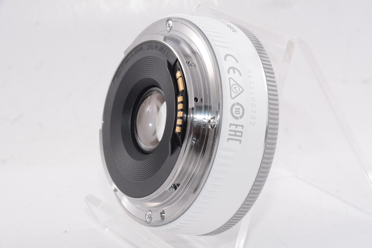 【外観特上級】Canon EF 40 mm F2.8 STM ホワイト