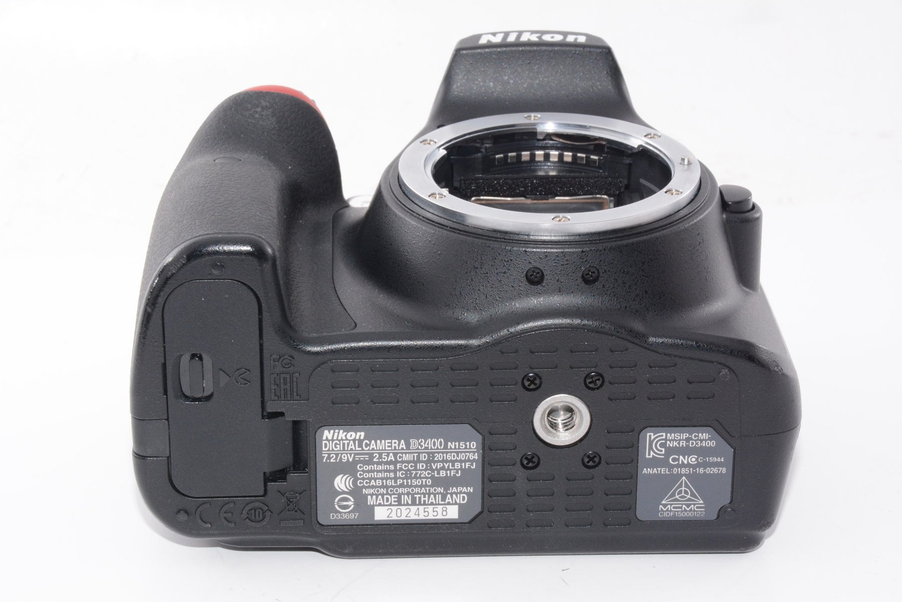 【外観特上級】Nikon デジタル一眼レフカメラ D3400 ボディー ブラック D3400BK