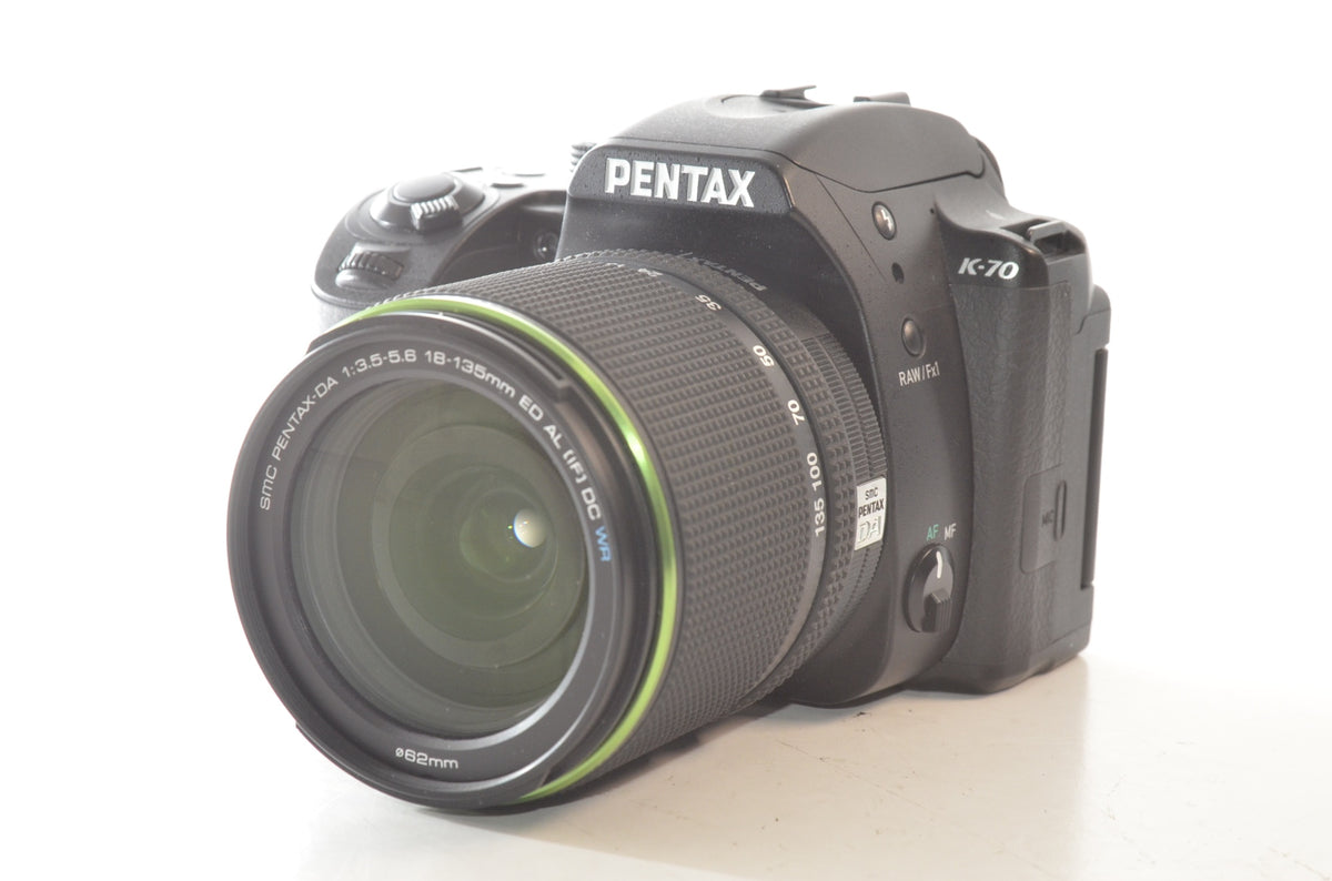 【外観特上級】PENTAX K-70 18-135mmWRレンズキット ブラック デジタル一眼レフカメラ