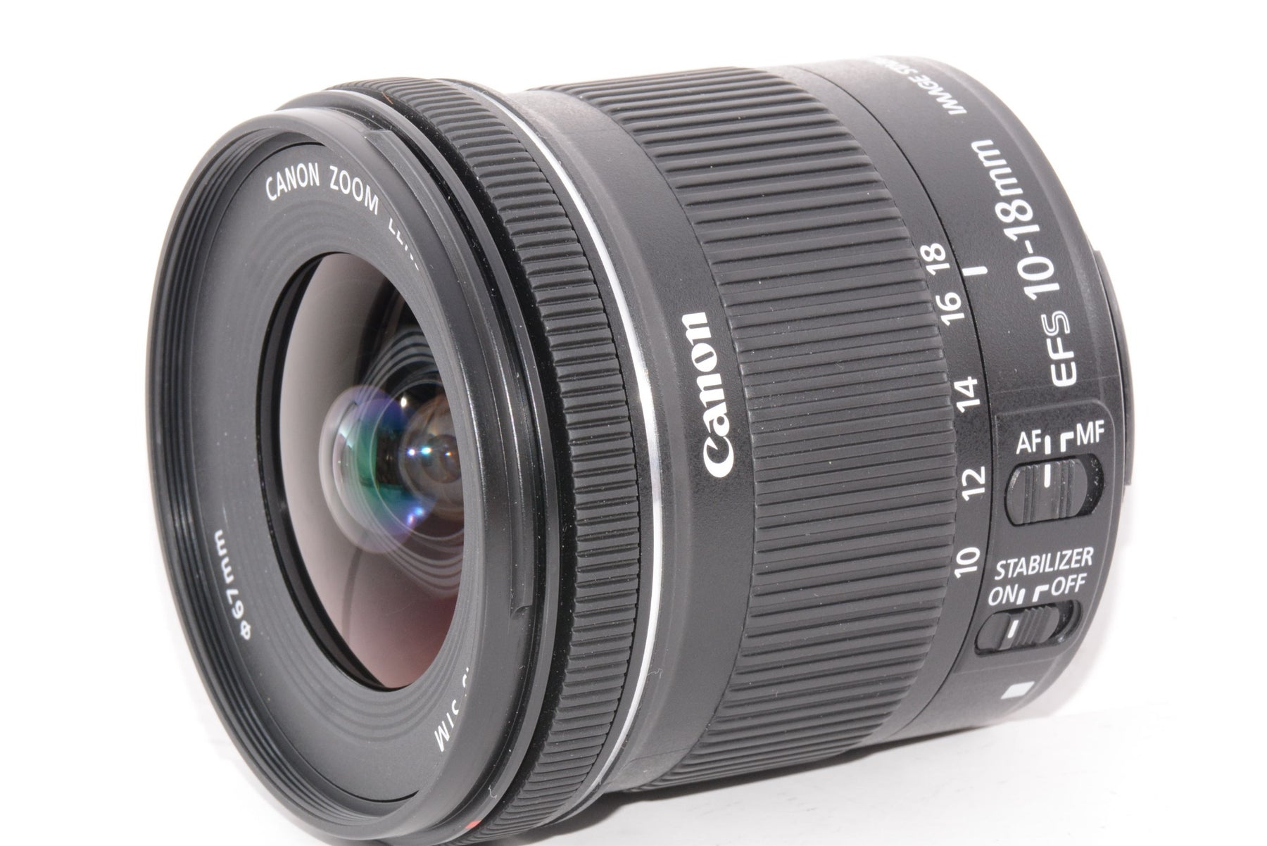 【外観特上級】Canon 超広角ズームレンズ EF-S10-18mm F4.5-5.6 IS STM