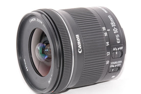 【外観特上級】Canon 超広角ズームレンズ EF-S10-18mm F4.5-5.6 IS STM