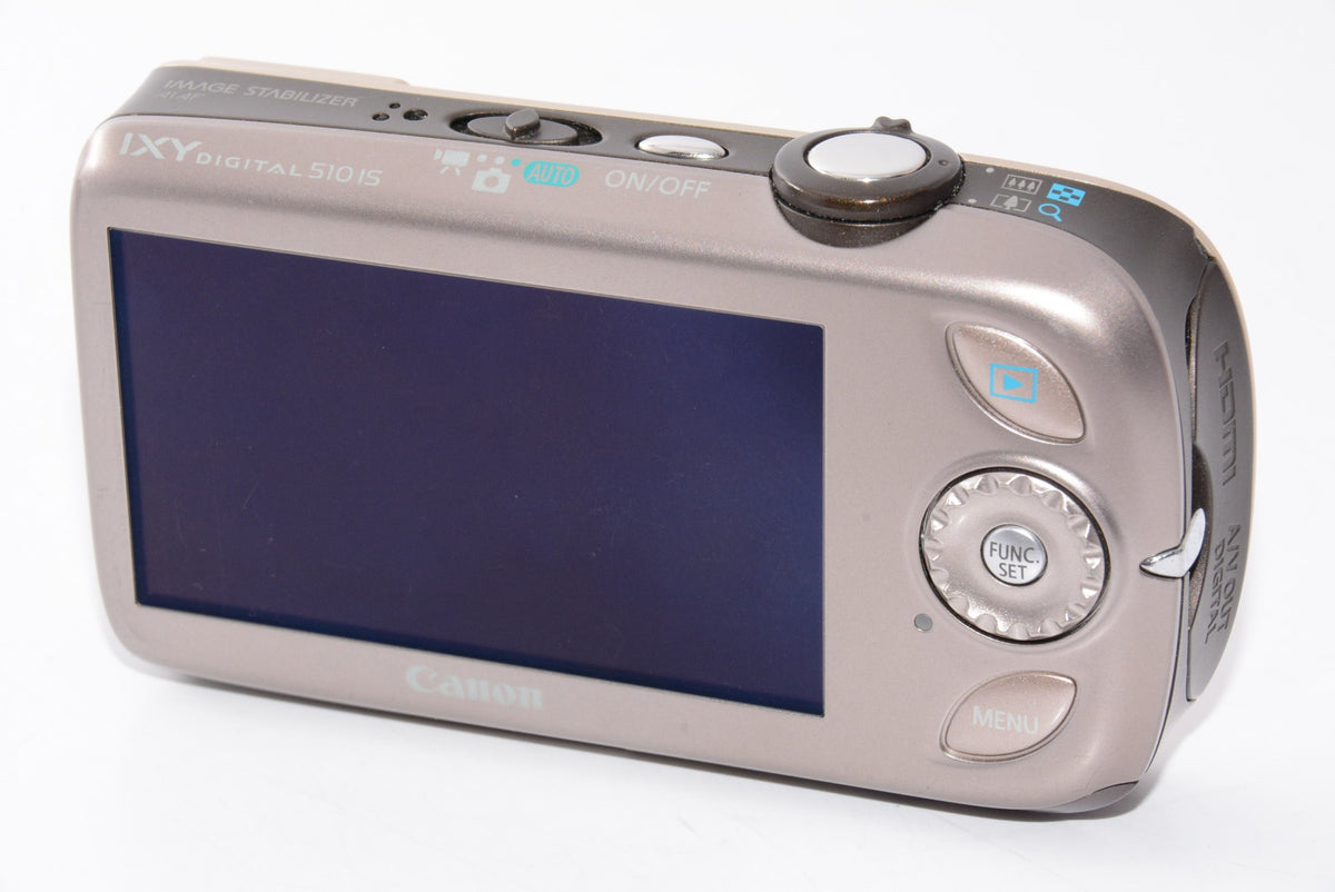 【外観並級】Canon デジタルカメラ IXY DIGITAL (イクシ) 510 IS ゴールド IXYD510IS(GL)