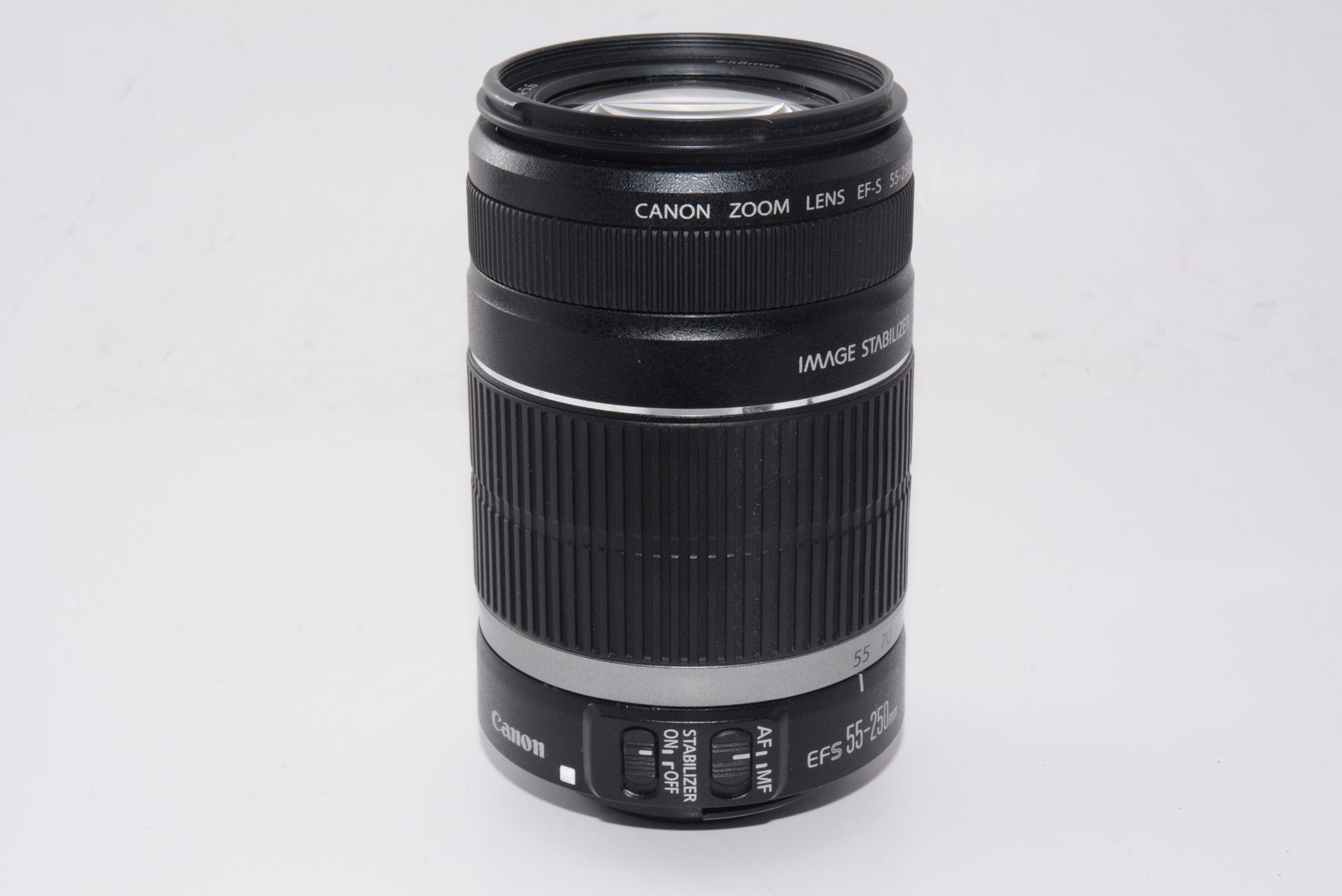 【外観特上級】Canon 望遠レンズ EF-S55-250mm F4-5.6 IS