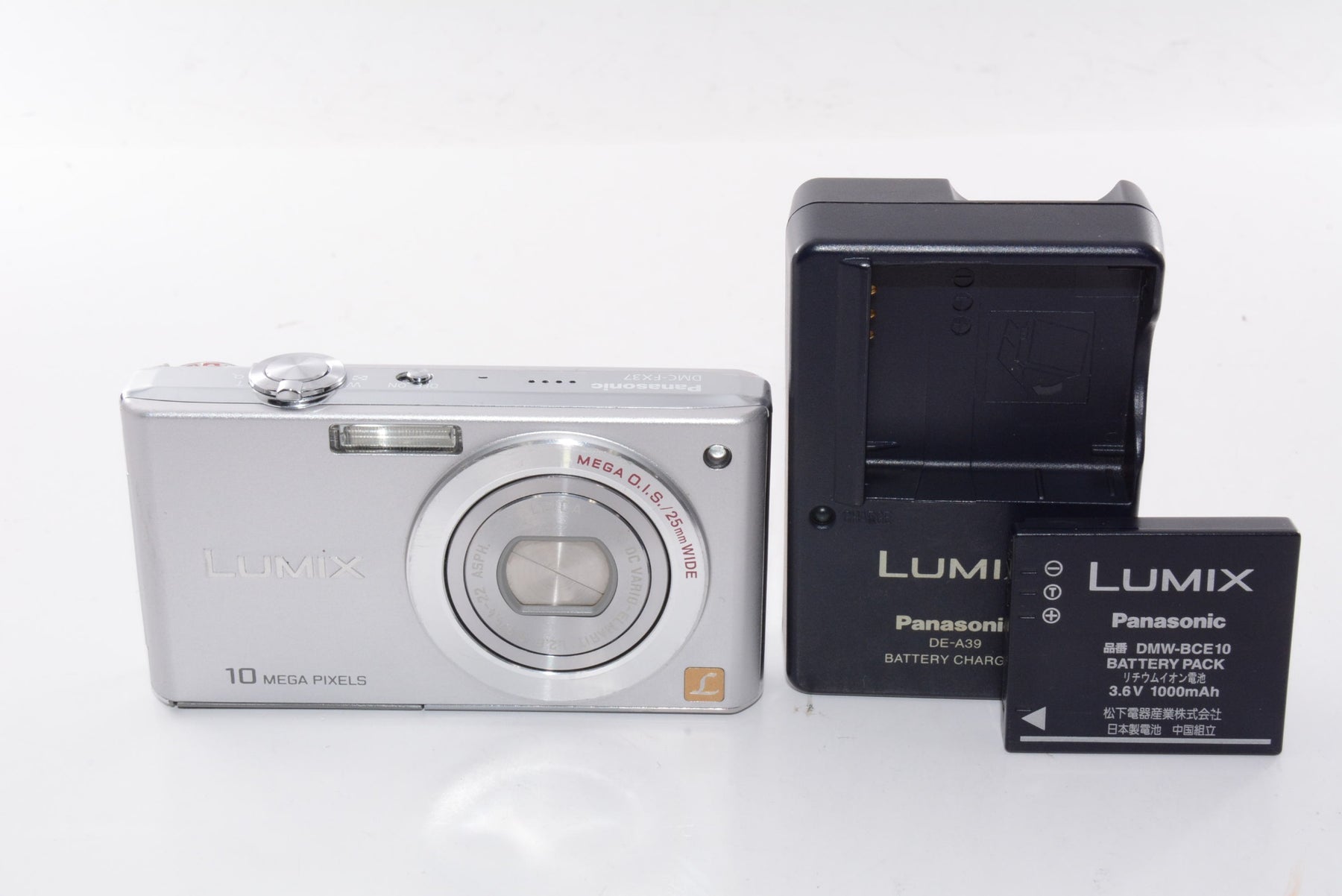 【外観並級】パナソニック デジタルカメラ LUMIX (ルミックス)  DMC-FX37-S