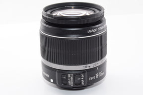 【外観特上級】Canon 標準ズームレンズ EF-S18-55mm F3.5-5.6 IS