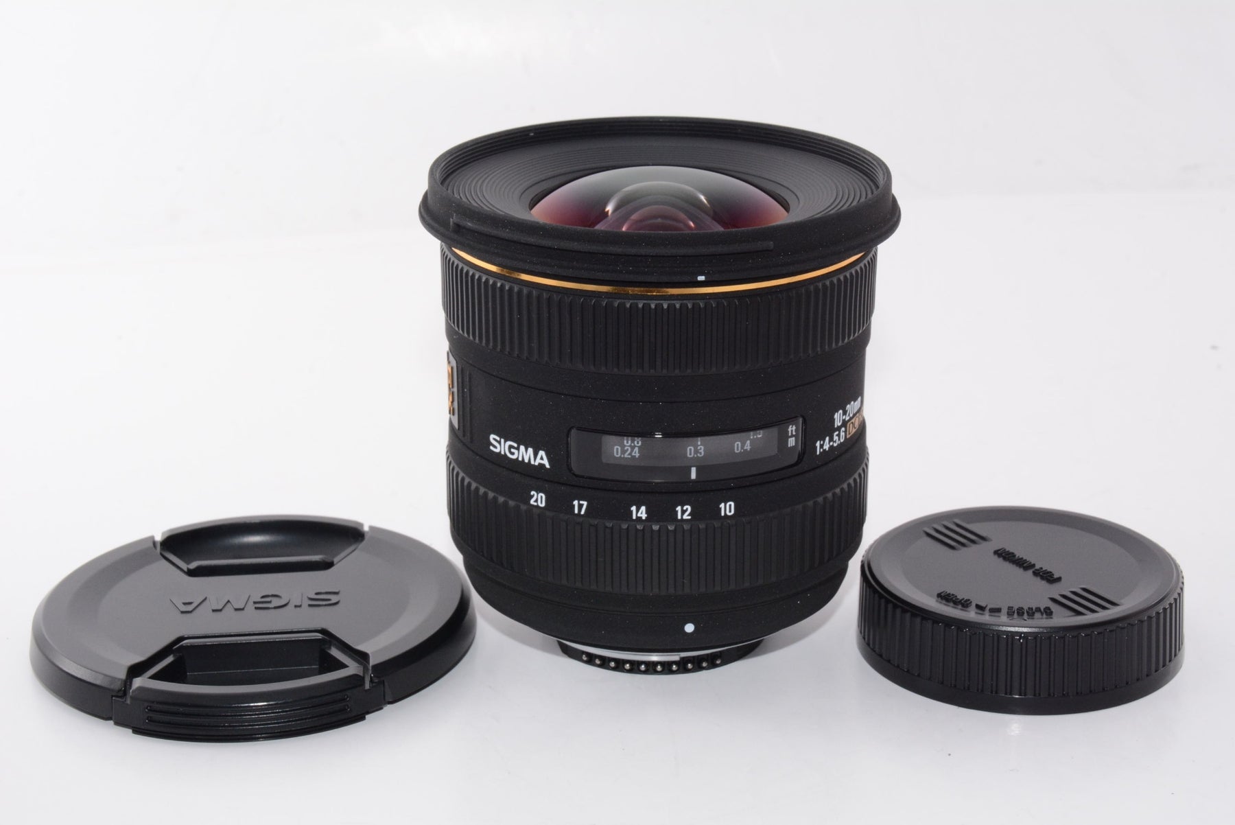 【外観特上級】SIGMA 超広角ズームレンズ 10-20mm F4-5.6 EX DC HSM ニコン用 APS-C専用