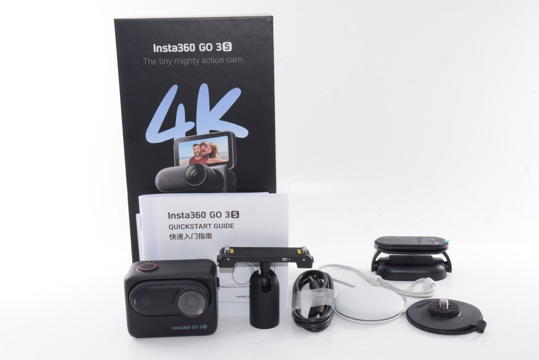 【外観特上級】Insta360 GO 3S - 4K小型ウェアラブルVlogビデオカメラ