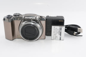 【外観特上級】OLYMPUS デジタルカメラ SZ-30 シルバー