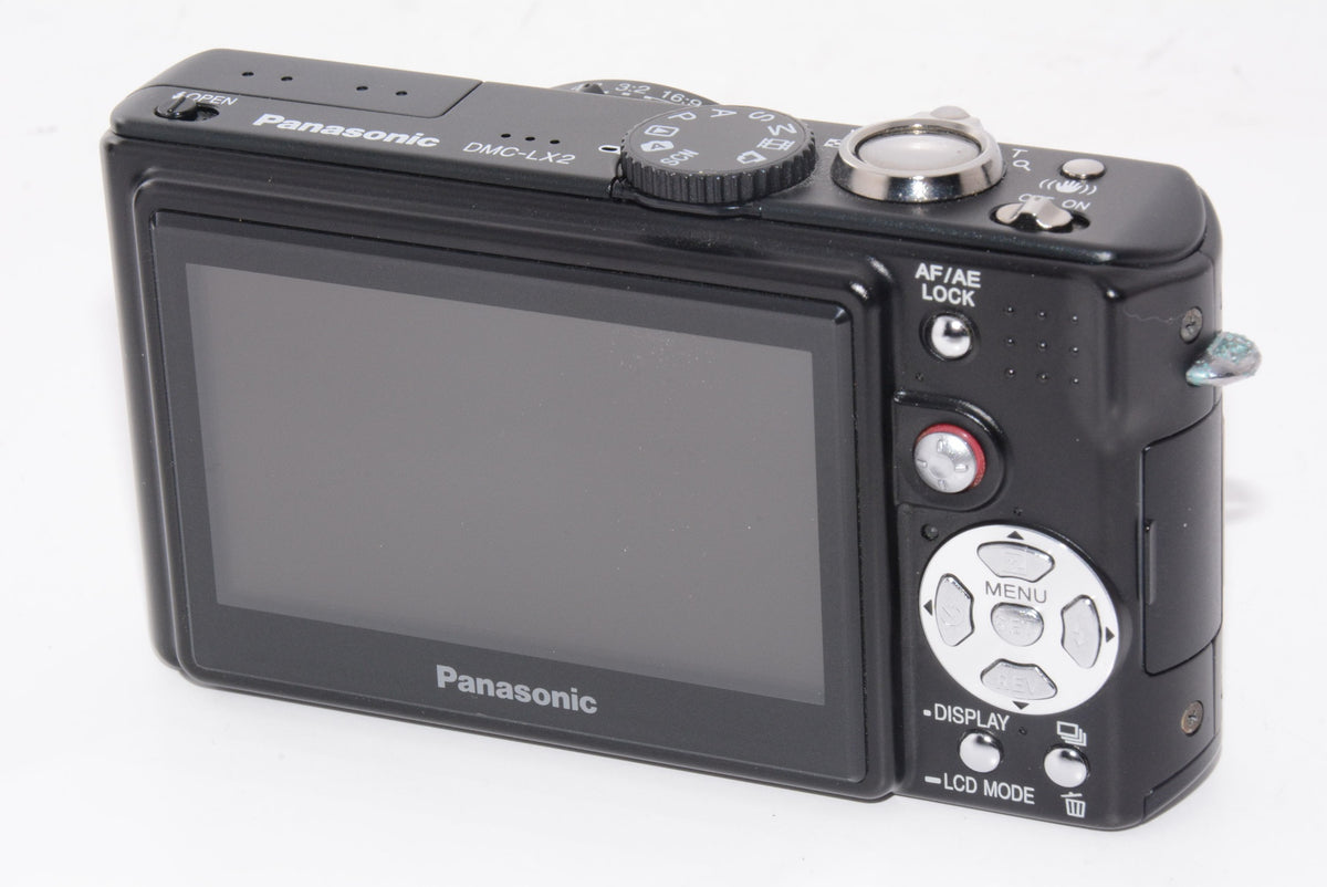 【外観並級】パナソニック デジタルカメラ LUMIX LX2 ブラック DMC-LX2-K