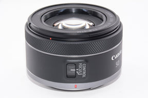 【ほぼ新品】キヤノンレンズ RF50mm F1.8 STM ブラック