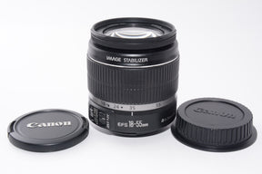 【外観並級】Canon 標準ズームレンズ EF-S18-55mm F3.5-5.6 IS
