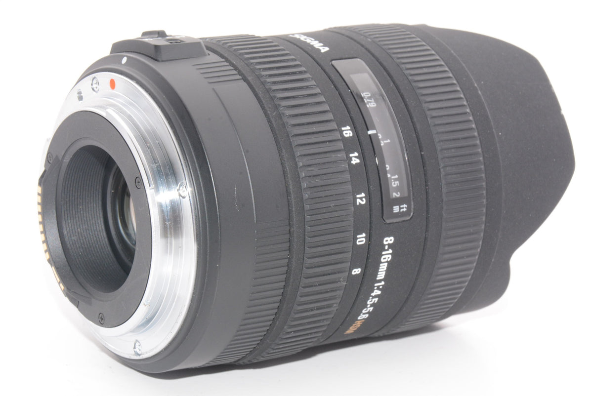 【外観特上級】SIGMA 超広角ズームレンズ 8-16mm F4.5-5.6 DC HSM キヤノン用 APS-C専用 203542