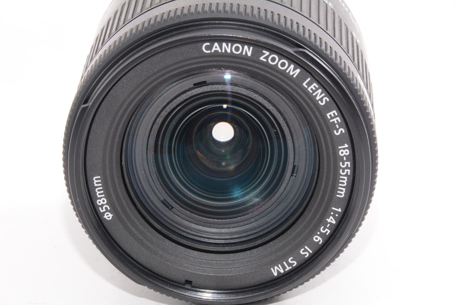 【外観並級】Canon 標準ズームレンズ EF-S18-55mm F4.0-5.6IS STM