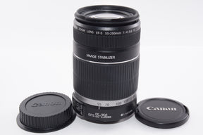 【外観並級】Canon 望遠レンズ EF-S55-250mm F4-5.6 IS