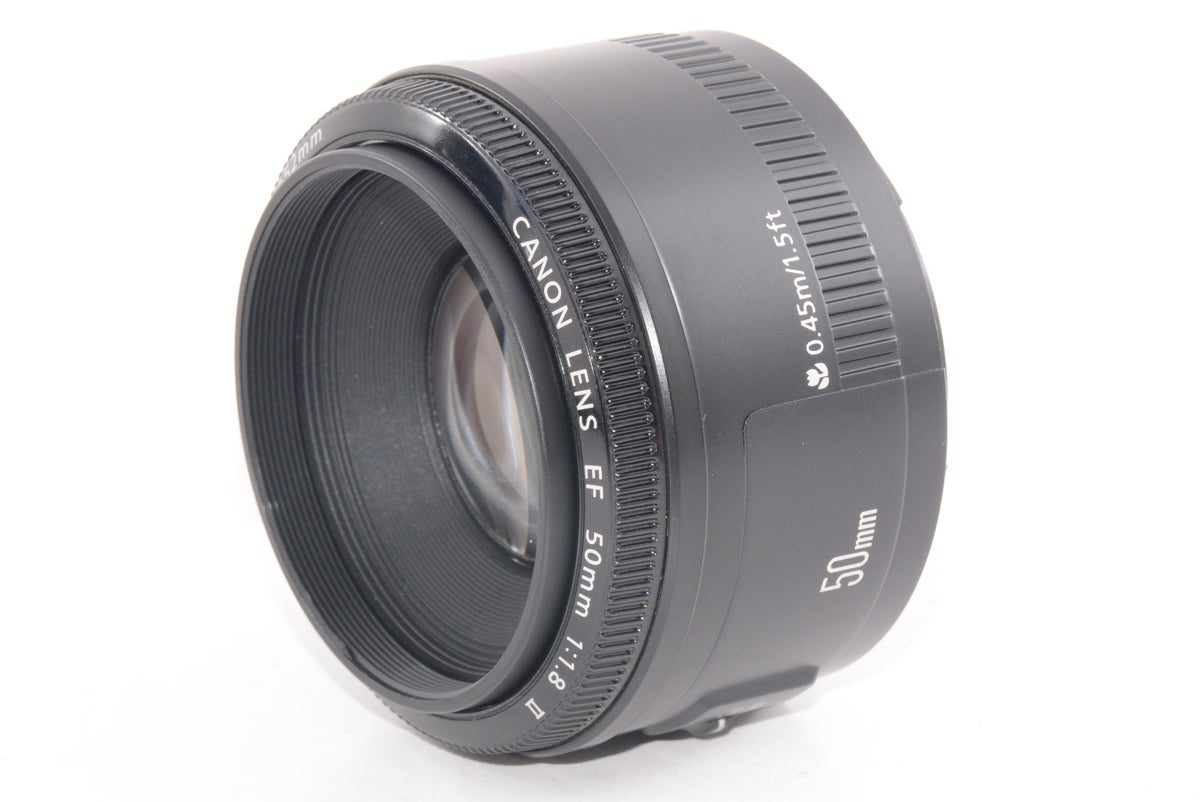 【外観特上級】Canon 単焦点レンズ EF50mm F1.8 II
