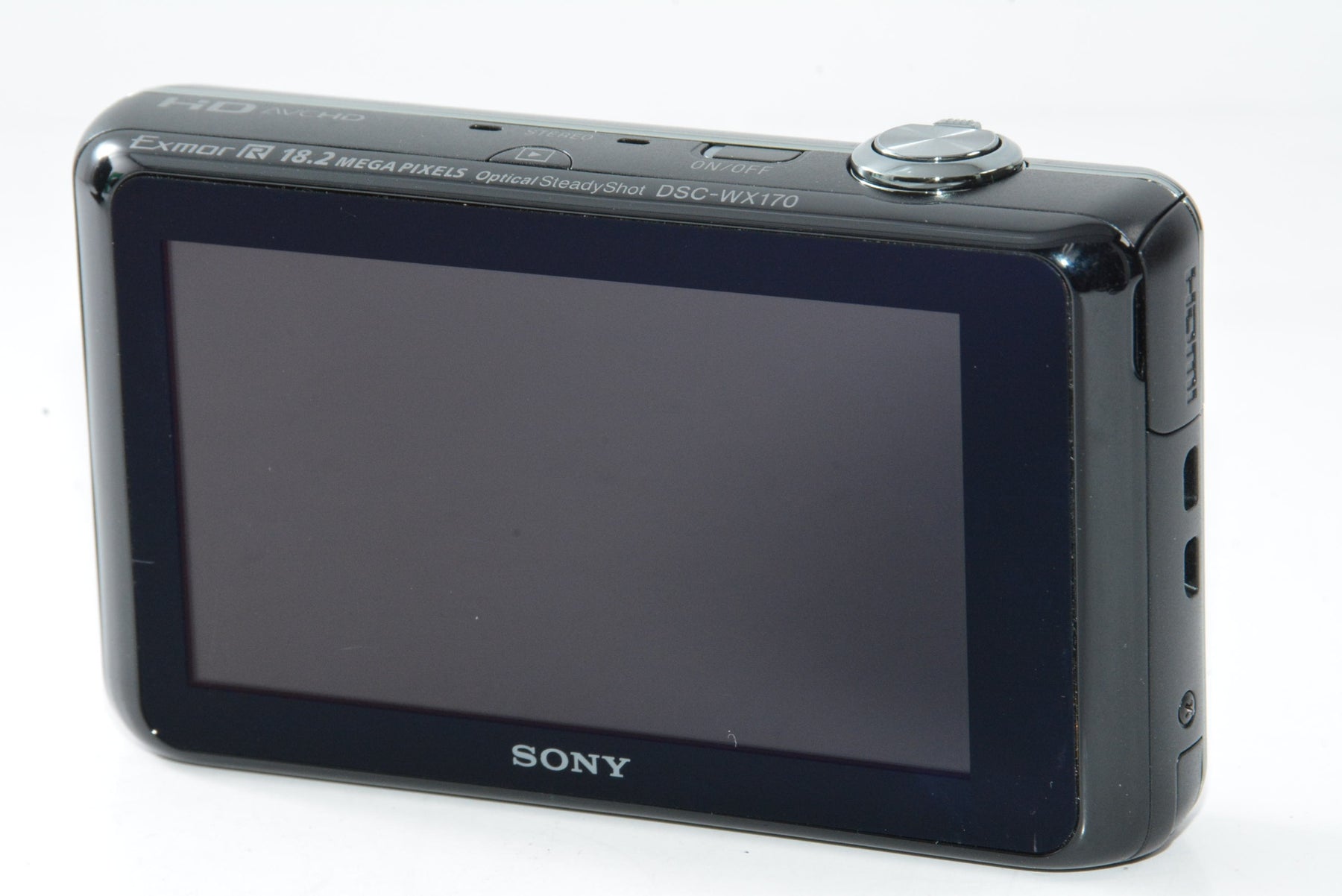 【外観並級】ソニー SONY デジタルカメラ Cyber-shot DSC-WX170 1820万画素CMOS 光学10倍 ブラック DSC-WX170/B