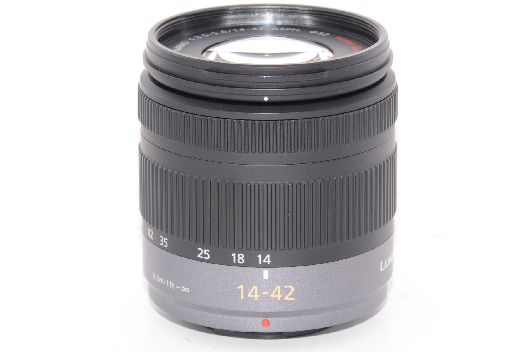 【外観特上級】パナソニック LUMIX G VARIO 14-42mm F3.5-5.6 ASPH. MEGA O.I.S H-FS014042