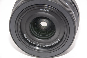 【ほぼ新品】Nikon 標準ズームレンズ NIKKOR Z DX 16-50mm f/3.5-6.3 VR Zマウント DXレンズ NZDXVR16-50