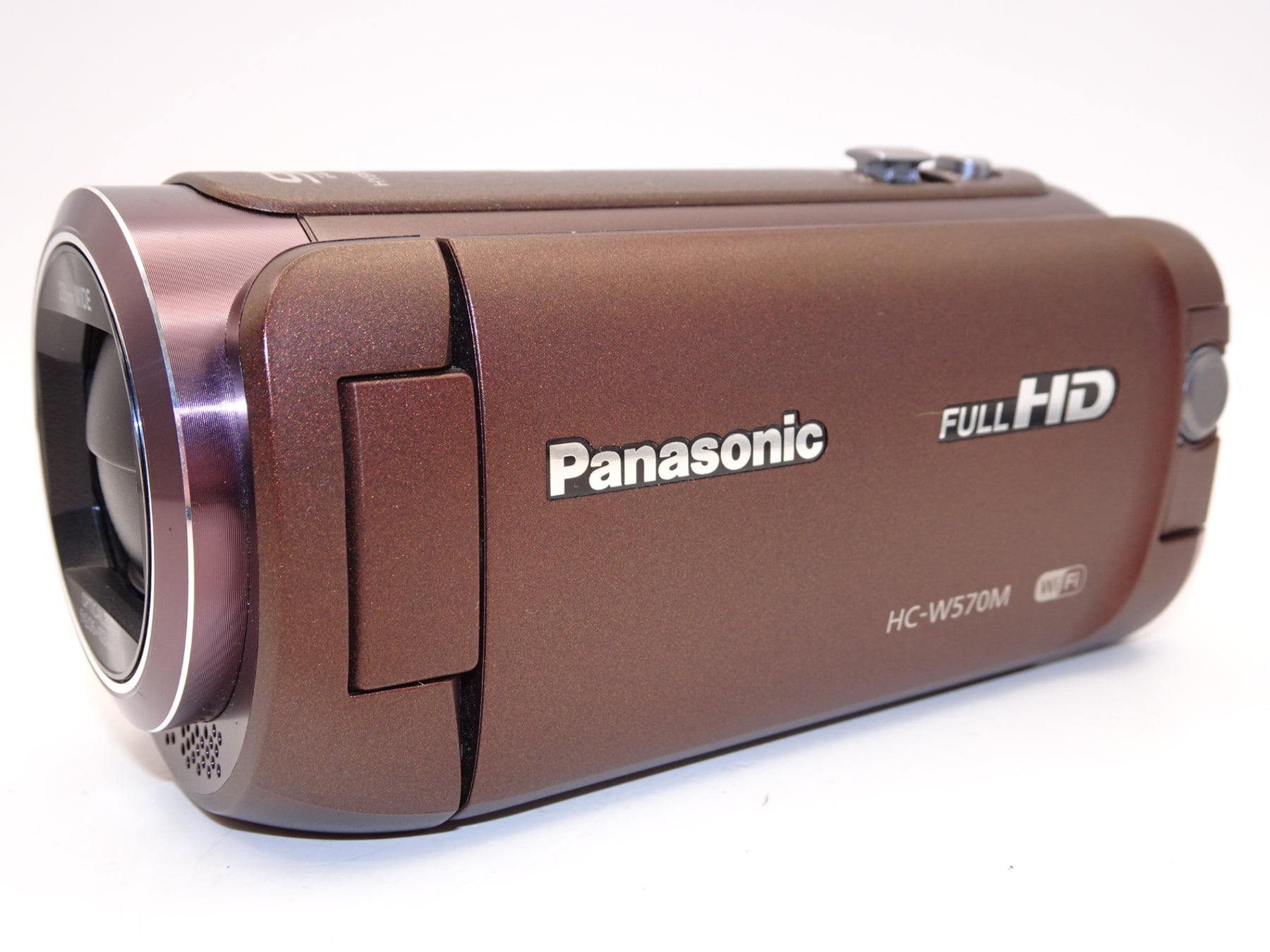 【外観並級】パナソニック HDビデオカメラ W570M ブラウン HC-W570M-T