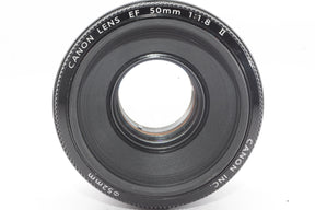 【外観特上級】Canon 単焦点レンズ EF50mm F1.8 II フルサイズ対応