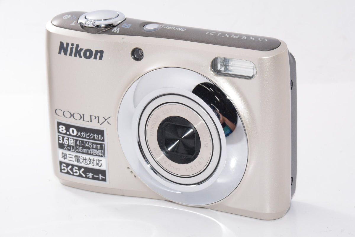 【外観特上級】Nikon デジタルカメラ COOLPIX (クールピクス) L21 シルバー