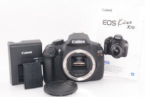 【外観並級】Canon デジタル一眼レフカメラ EOS Kiss X70 ボディ KISSX70-BODY