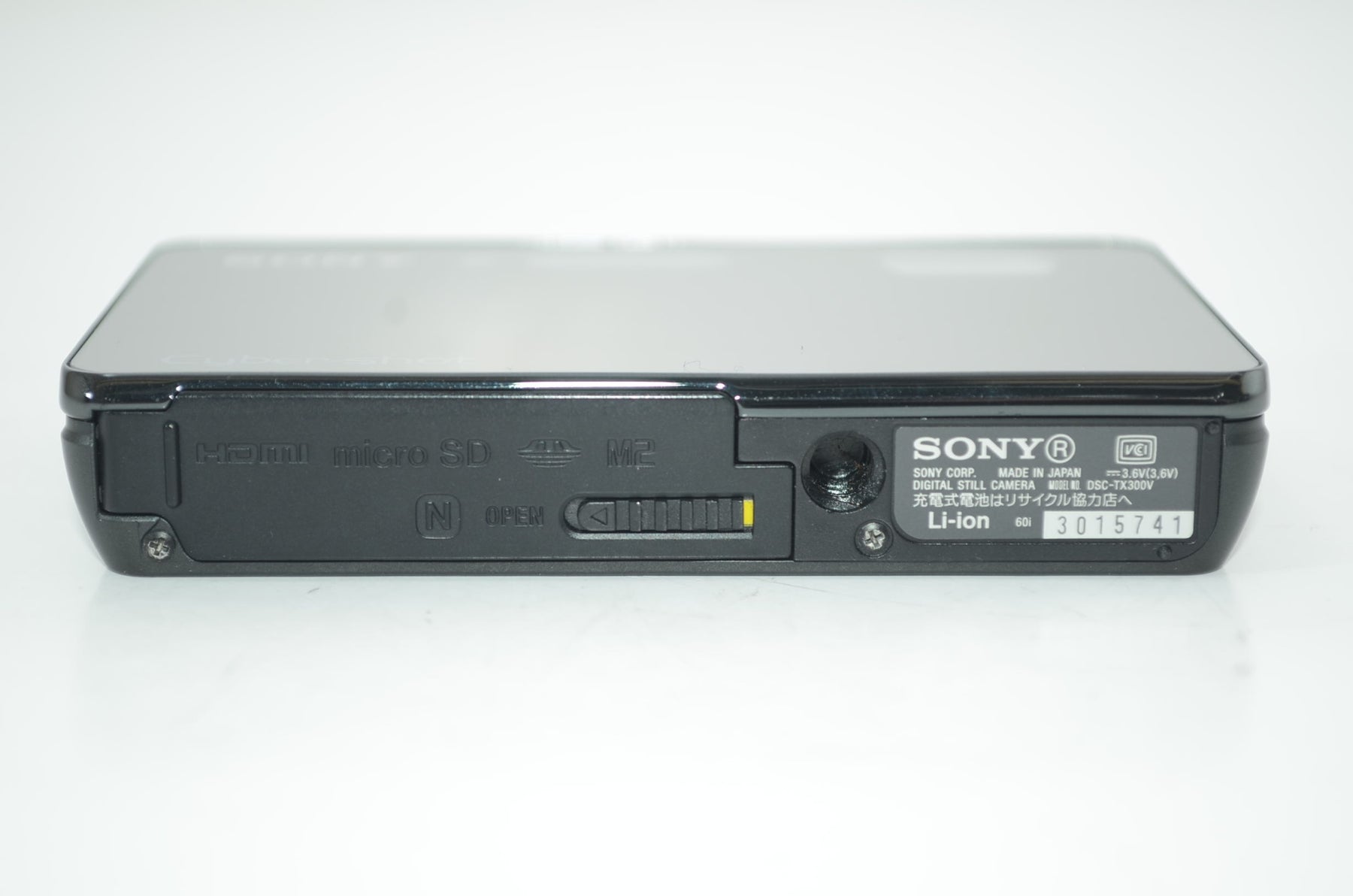 【外観特上級】SONY デジタルカメラ Cyber-shot TX300V ブラック DSC-TX300V/B