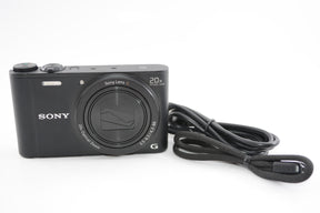 【外観並級】ソニー デジタルカメラ Cyber-shot WX350 ブラック DSC-WX350-B