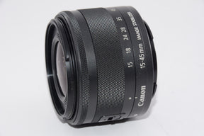【外観特上級】Canon 標準ズームレンズ EF-M15-45mm F3.5-6.3IS STM