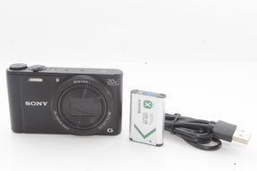 【外観並級】ソニー デジタルカメラ Cyber-shot WX350 ブラック DSC-WX350-B