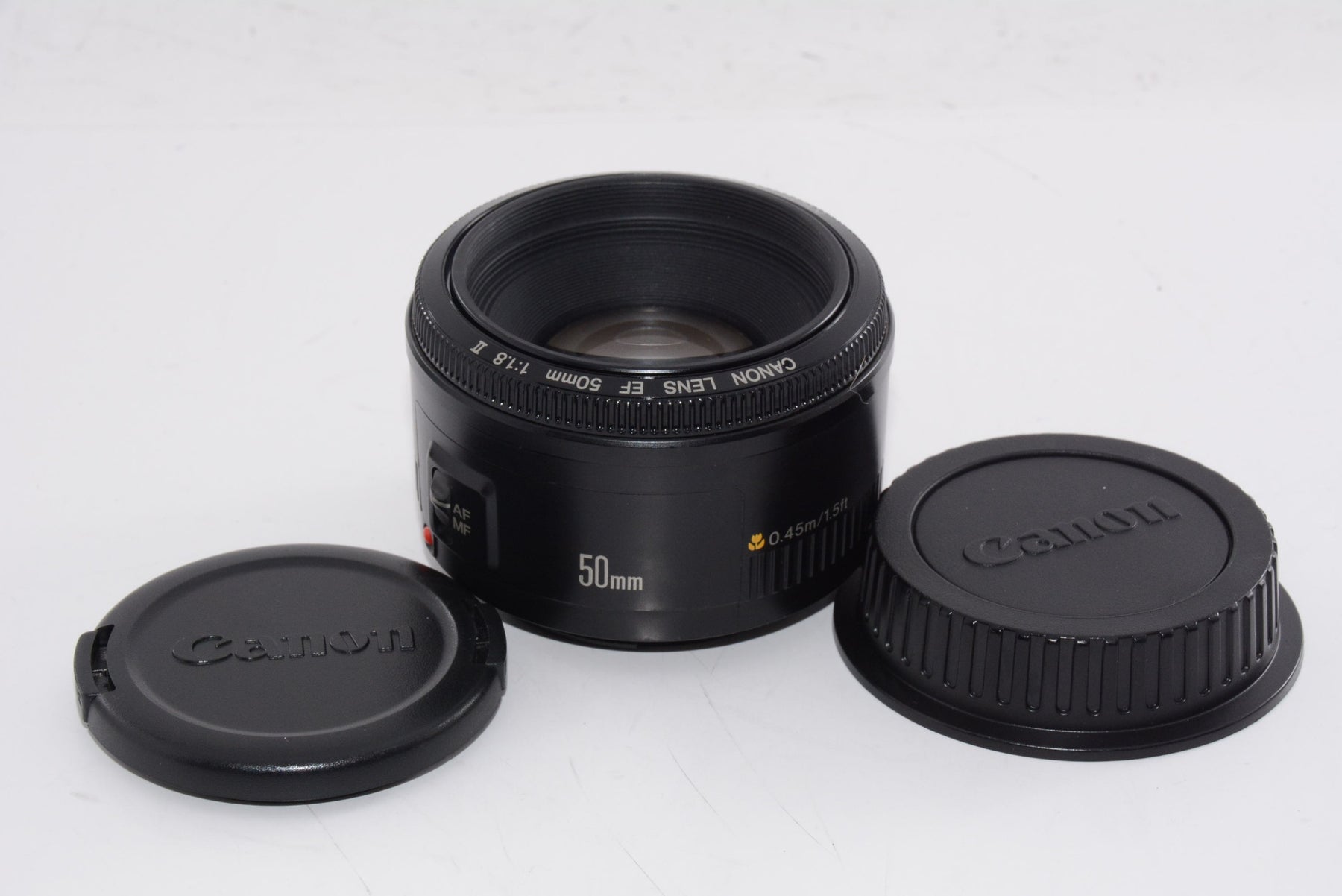 【外観特上級】Canon 単焦点レンズ EF50mm F1.8 II フルサイズ対応