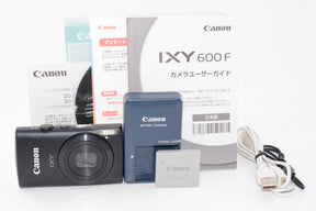 【外観特上級】Canon デジタルカメラ IXY600F ブラック IXY600F(BK)