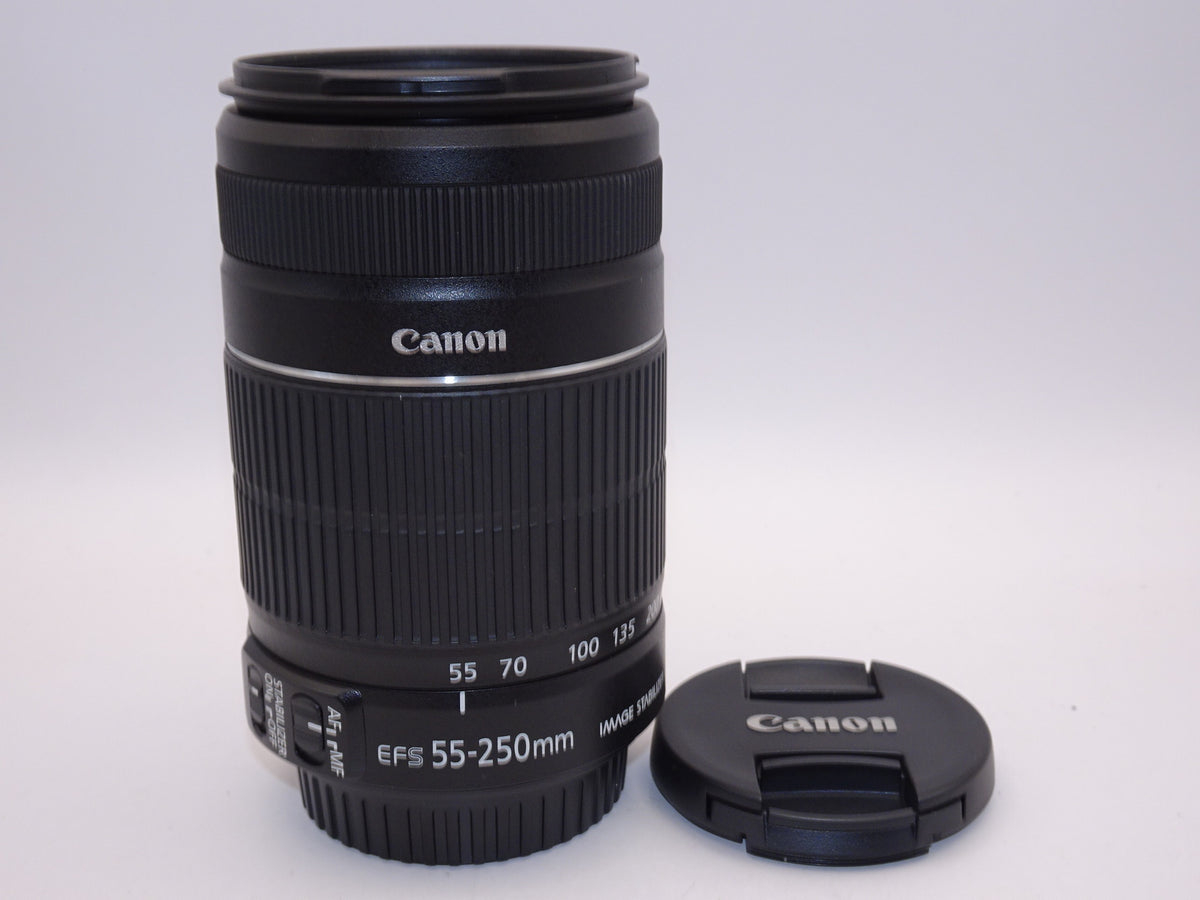 【外観特上級】Canon 望遠ズームレンズ EF-S55-250mm F4-5.6 IS II