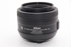 【外観特上級】Nikon 単焦点レンズ AF-S DX NIKKOR 35mm f/1.8G