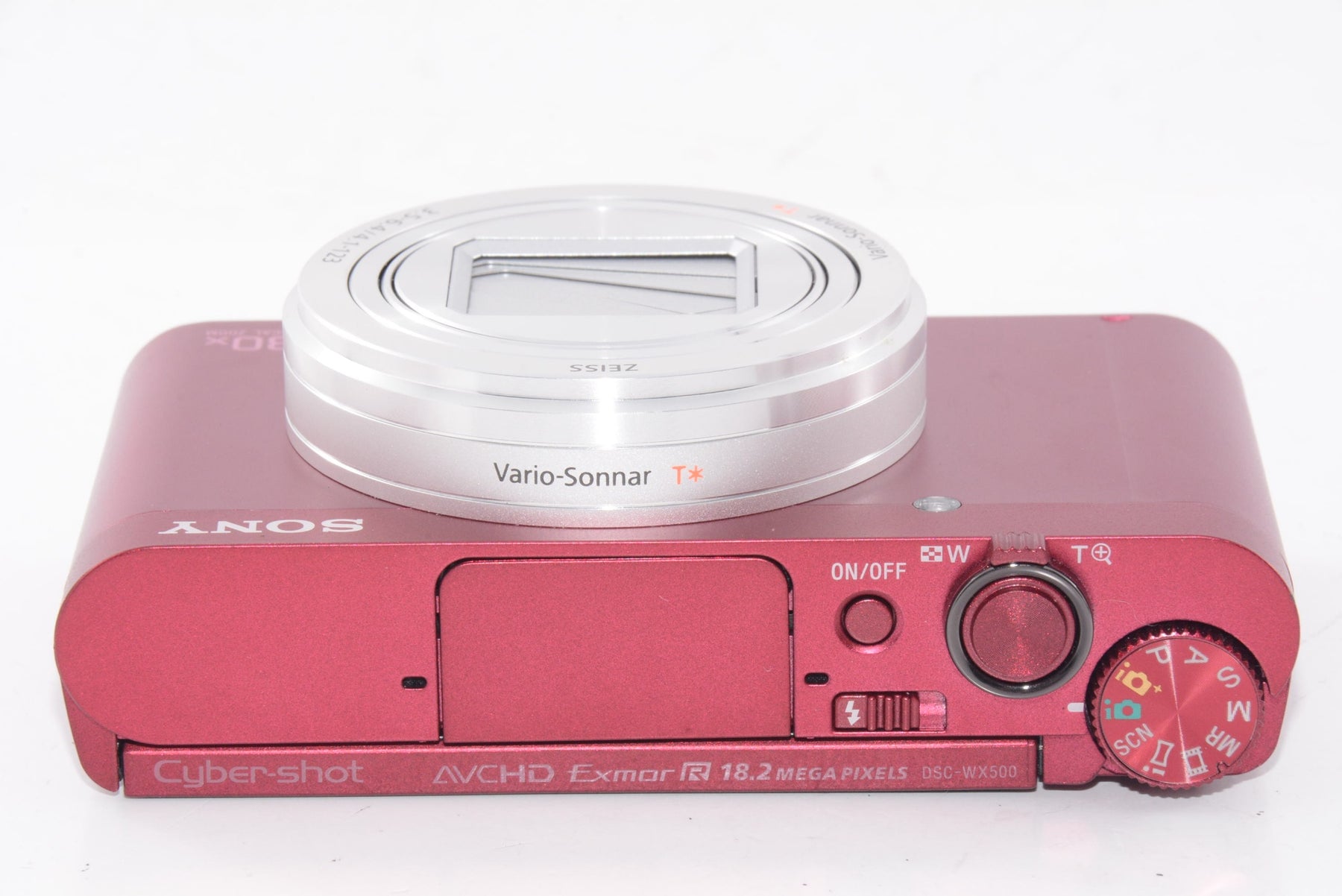 【外観特上級】ソニー SONY デジタルカメラ DSC-WX500 光学30倍ズーム 1820万画素 レッド Cyber-shot DSC-WX500 RC
