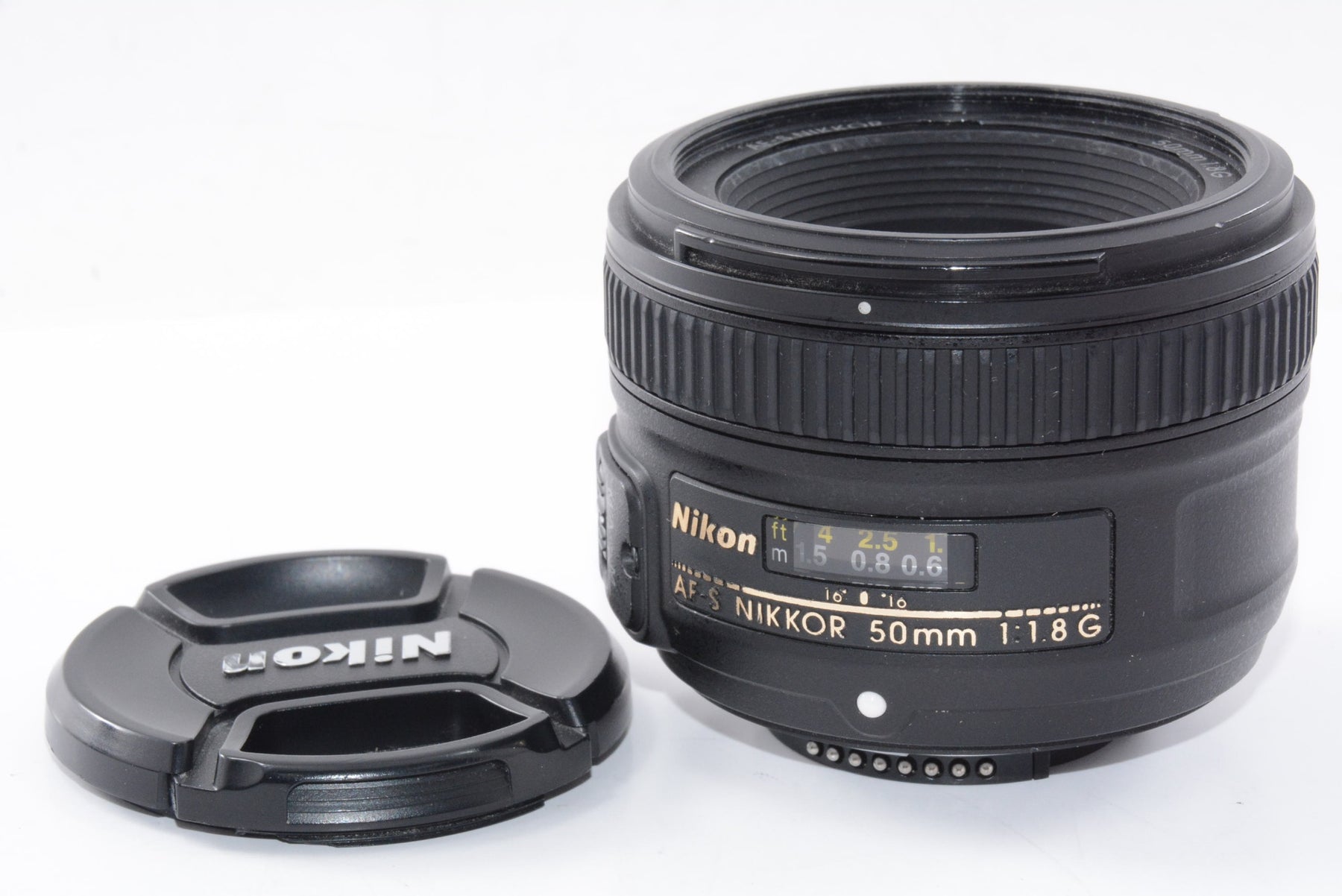 【外観並級】Nikon 単焦点レンズ AF-S NIKKOR 50mm f/1.8G フルサイズ対応 AF-S 50/1.8G