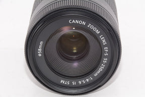 【外観特上級】Canon  EF-S55-250mm F4-5.6 IS STM