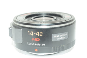 【外観特上級】パナソニック　ルミックス G X Vario PZ 14-42mm/F3.5-5.6 レンズ