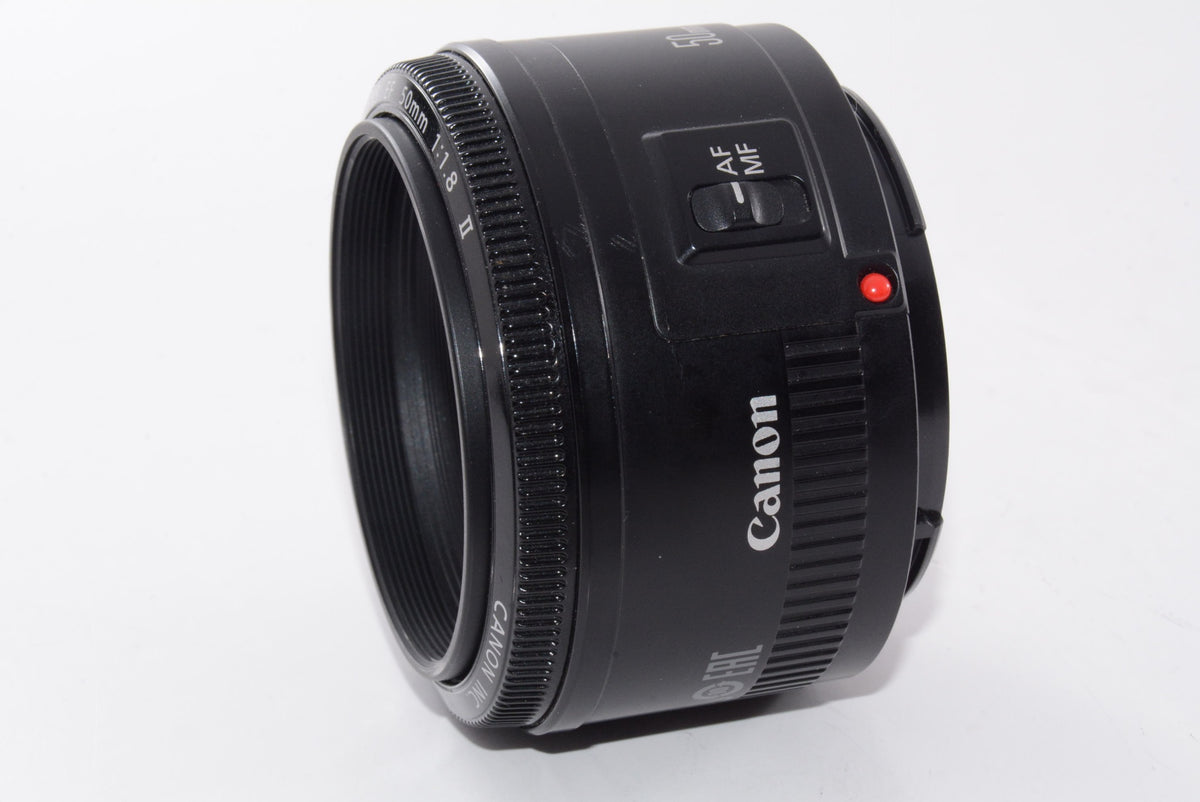 【外観並級】Canon 単焦点レンズ EF50mm F1.8 II フルサイズ対応