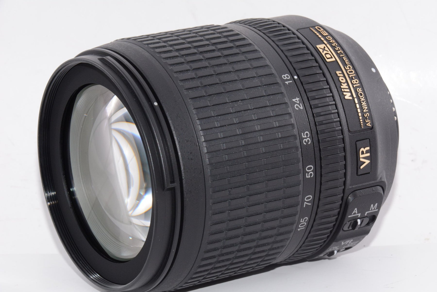 【外観特上級】Nikon 標準ズームレンズ AF-S DX NIKKOR 18-105mm f/3.5-5.6G ED VR ニコンDXフォーマット専用