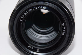 【外観特上級】ソニー SONY 望遠ズームレンズ E 55-210mm F4.5-6.3 OSS Eマウント用 APS-C専用 SEL55210