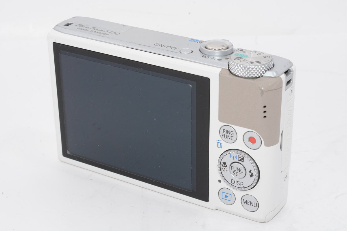 【外観並級】Canon デジタルカメラ PowerShot S110 約1210万画素 F2.0 光学5倍ズーム ホワイト PSS110(WH)